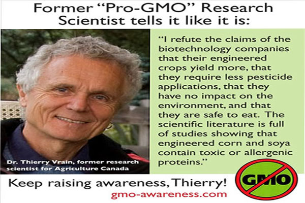 Former Pro-GMO Scientist Speaks Out On The Real Dangers of Genetically Engineered Food